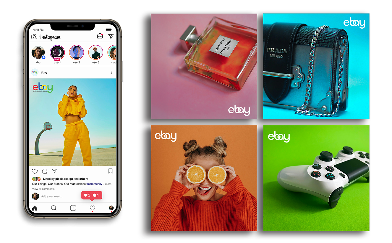 Instagram grid